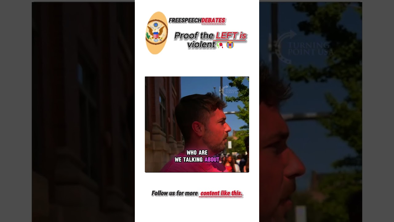Proof The Left is Violent  #fpy #fyourpage
