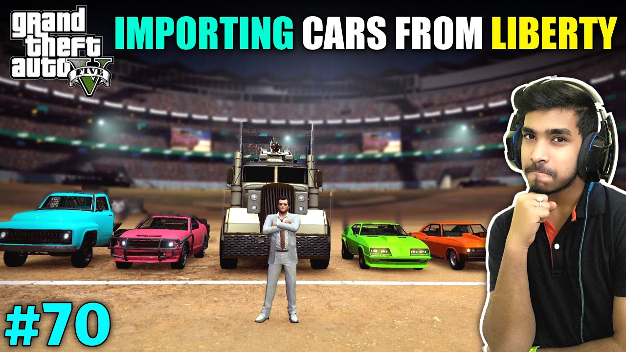 IMPORTING WAR CARS FROM LIBERTY CITY | GTA V GAMEPLAY #70