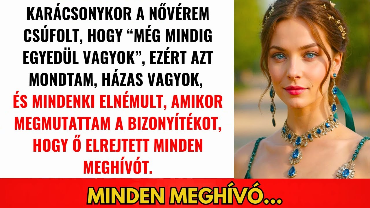 Karácsonykor Nővérem Gúnyolódott: 
