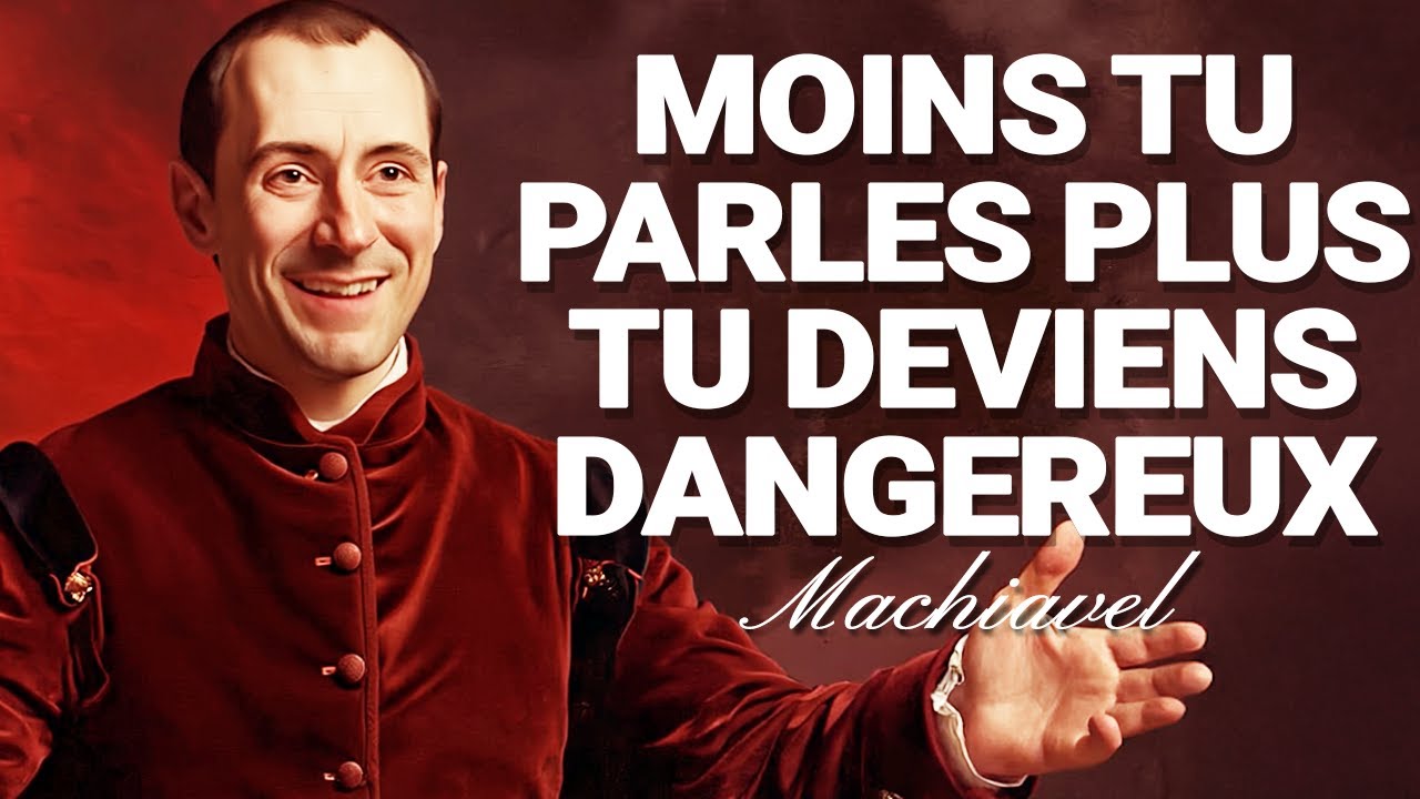 NE DÉVOILE PAS TES ÉMOTIONS, ILS T'OBSERVENT EN SILENCE | LE CONSEIL DE MACHIAVEL