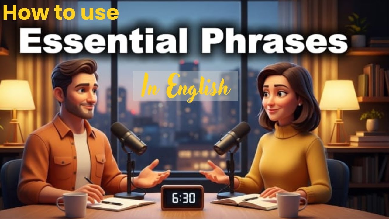 How to Use Essential Phrases in English | Real Life Practice (A2–B1) | English Podcast
