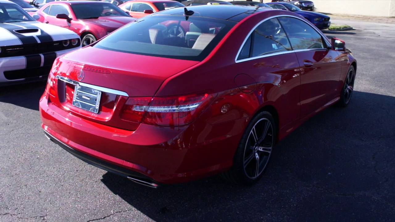 *SOLD* 2013 Mercedes-Benz E550 Coupe Walkaround, Start up, Exhaust, Tour and Overview