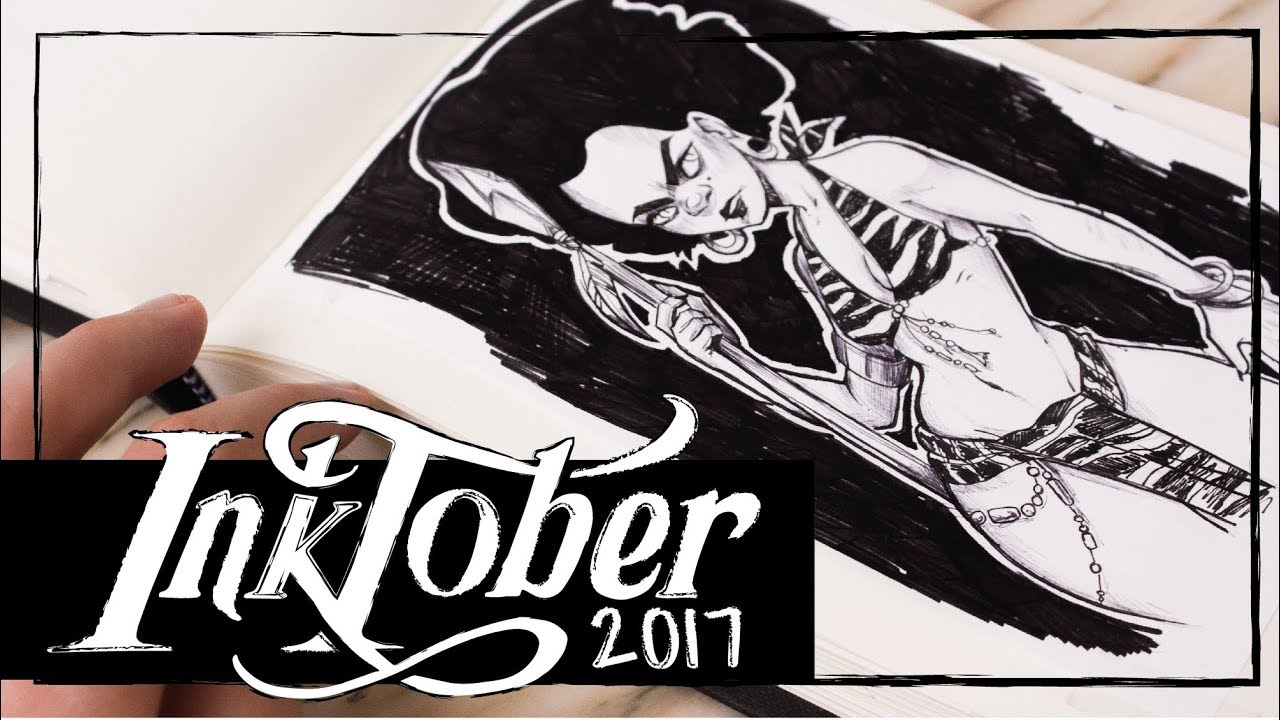 ★ INKTOBER 2017: MI EXPERIENCIA Y RESULTADOS | MILI KOEY
