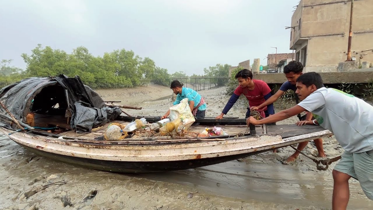 একমাস পরে সুন্দরবনের হেরোভাঙ্গা নদীতে মাছ ধরতে এলাম 🐟🐟
