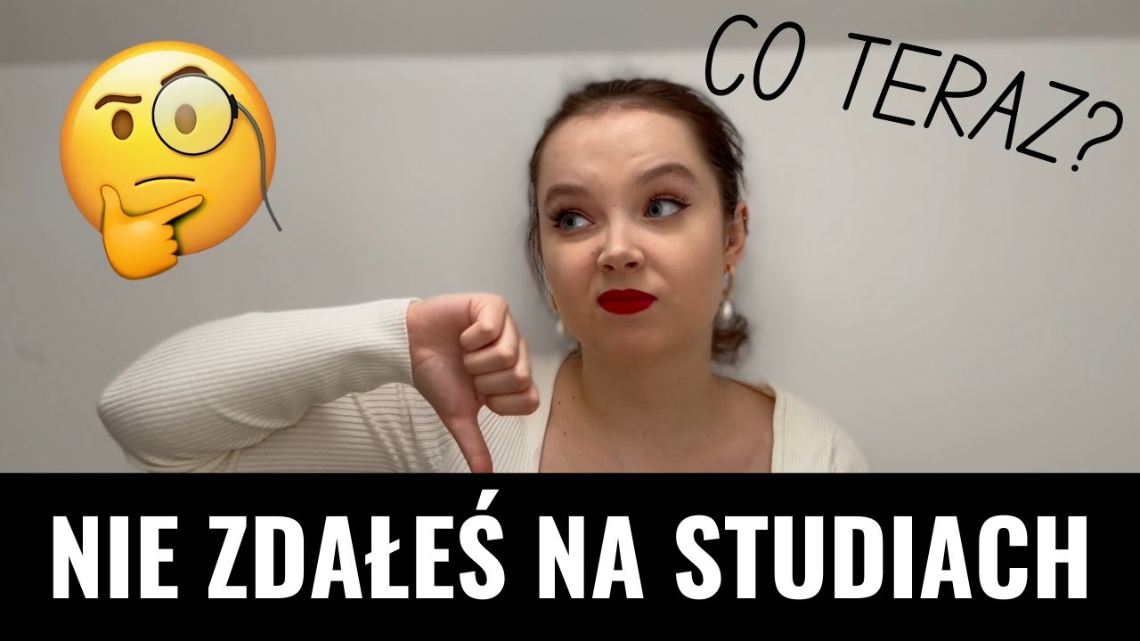 CO ZROBIĆ GDY NIE ZDASZ PRZEDMIOTU NA STUDIACH? | #studia #sesja
