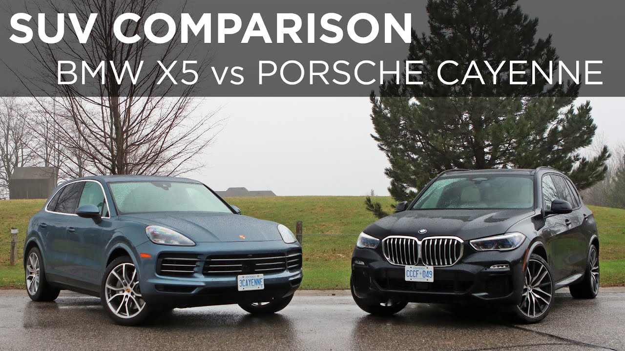 BMW X5 2019 года против Porsche Cayenne 2019 года | Сравнение внедорожников | Driving.ca