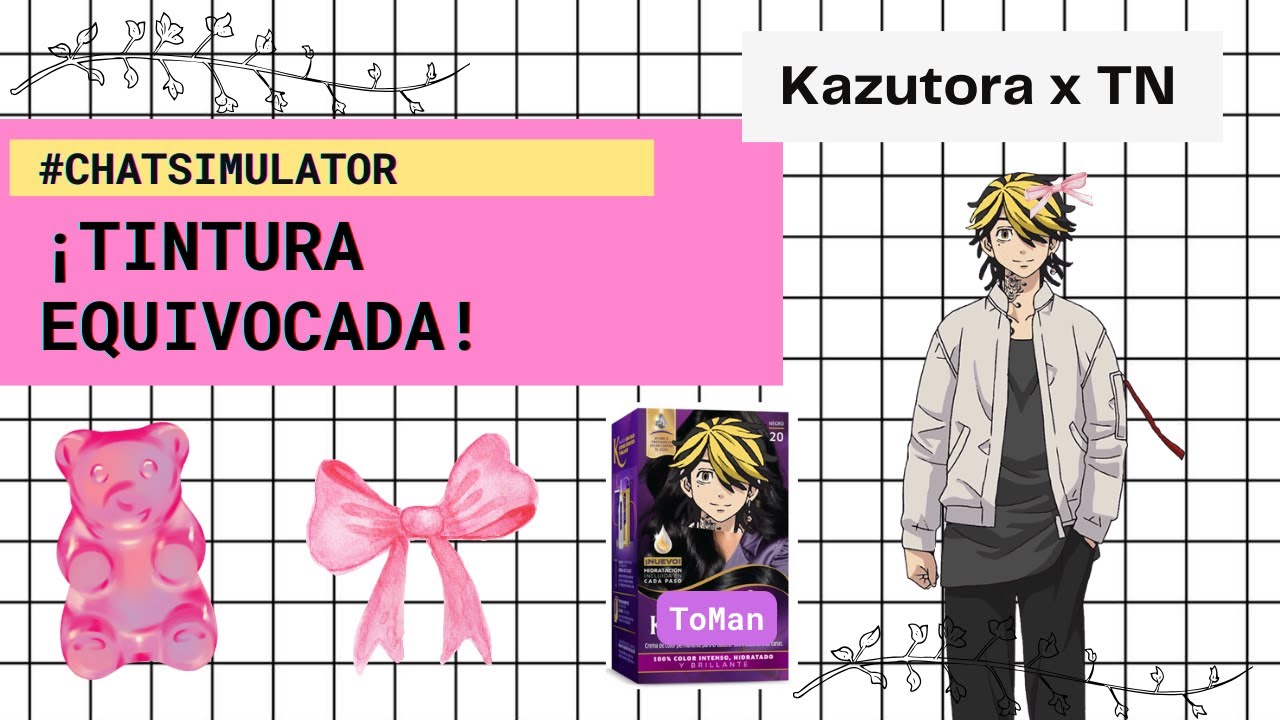 🖌️Le TIÑES mal el CABELLO a tu NOVIO | KAZUTORA x TN