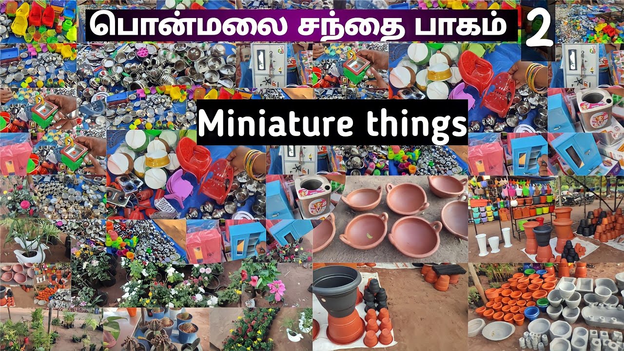 Miniature things கூட இங்கே கிடைக்குதே👍/Kavish World