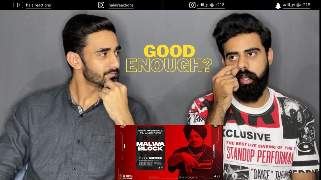 Malwa Block (Official Video) PAKISTANI REACTION | Sidhu Moose Wala | Wazir Patar | Hunny PK Films