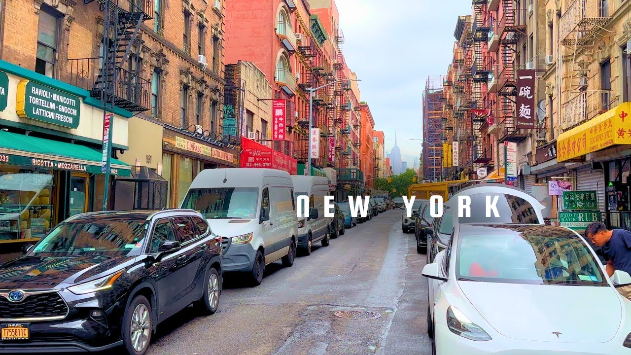 NYC&rsquo;s Historic & Vibrant Chinatown | Mott Street | New York Walking Tours in 4K