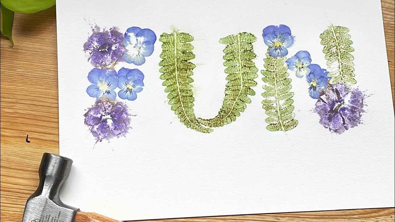 Hammered Pansy flowers compilation 🔨🌸🌿