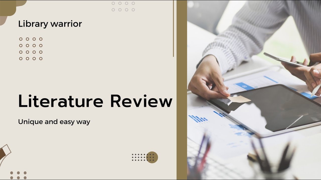 Literature Review #project #thesis #literaturereview #research #project #thesis #ignou #mlis