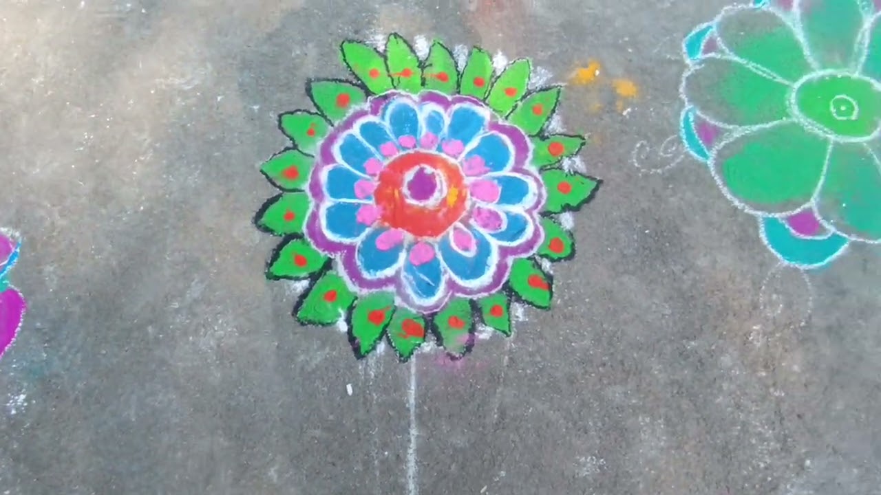 RAILWAY MIXED HIGH SCHOOL SECUNDERABAD ANNUAL DAY 23-01-2026 RANGOLI