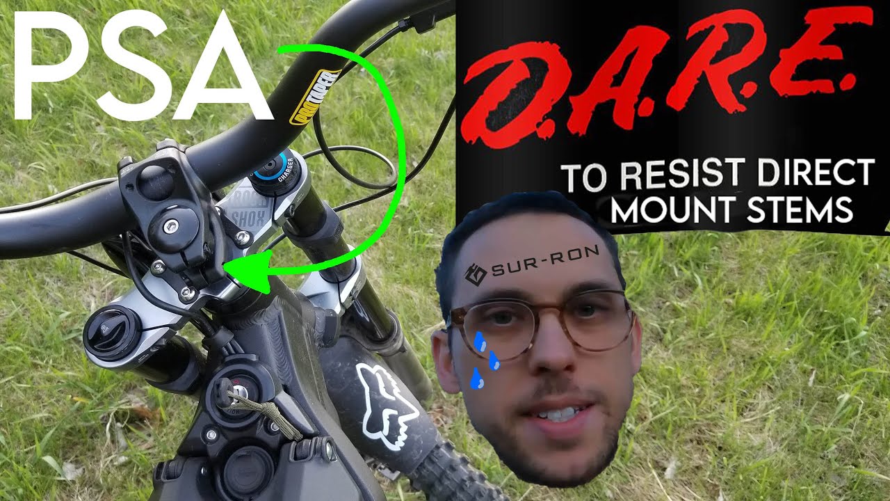 Sur Ron PSA - Not buying this direct mount stem saved my bike