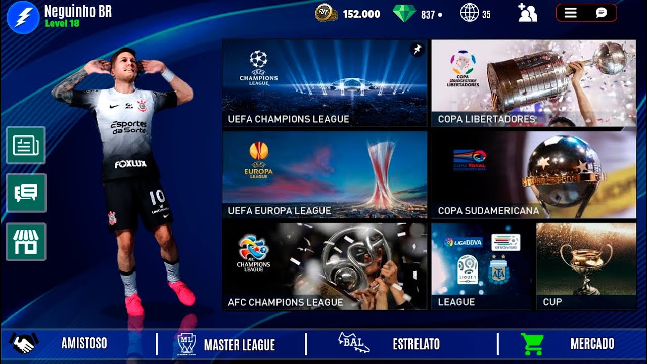 OS 7 MELHORES! JOGOS DE FUTEBOL PARA JOGAR NO ANDROIDE & IOS 2024