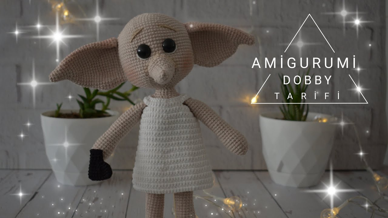 AMİGURUMİ DOBBY TARİFİ |PART 1|