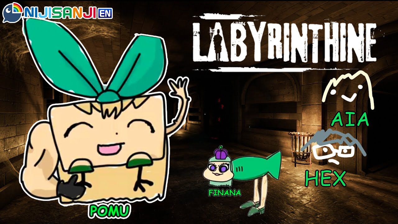 【LABYRINTHINE】new maps!!! new monsters!!!【NIJISANJI EN | Pomu Rainpuff】