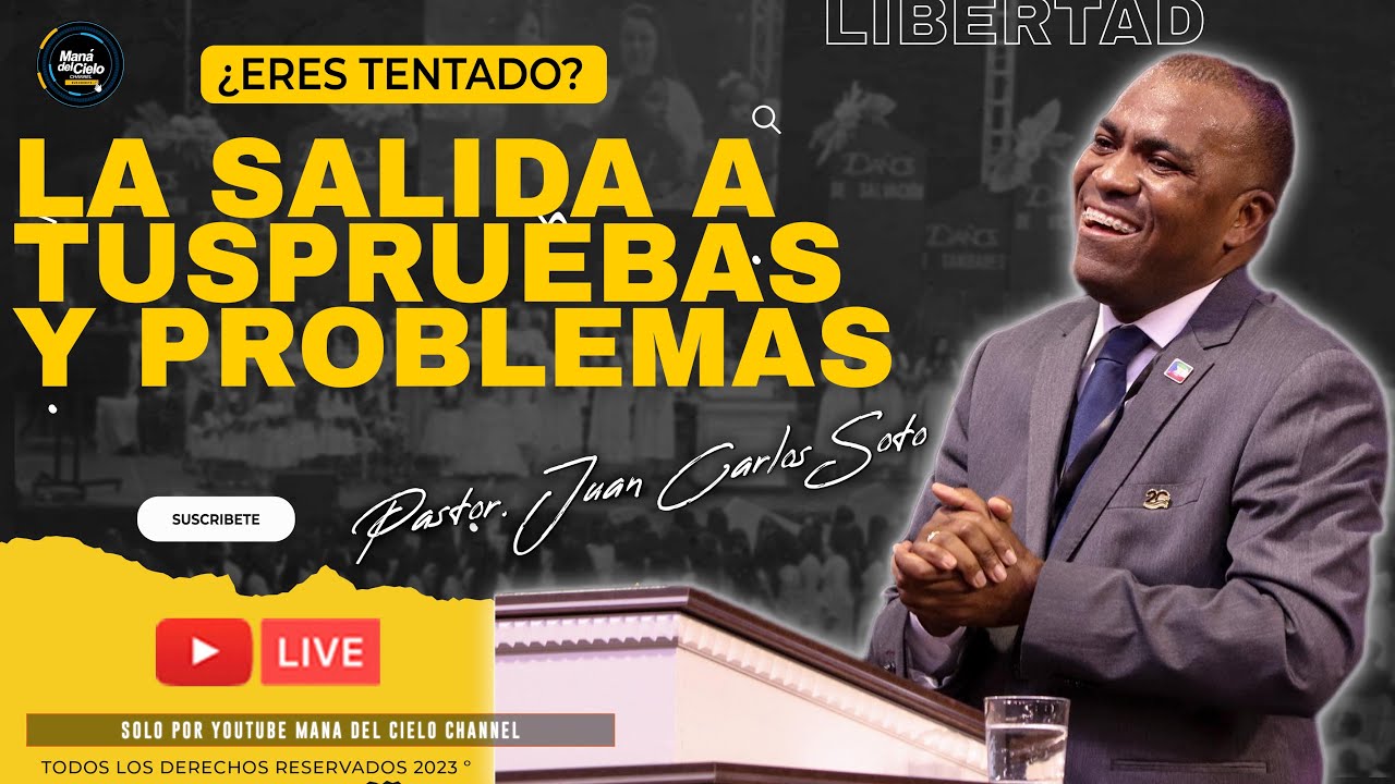 EN VIVO🔴LA SALIDA a tus PRUEBAS Y DIFICULTADES🔥Tentado🔥Pastor Juan Carlos Soto🙌🏻Desde COLOMBIA-2023