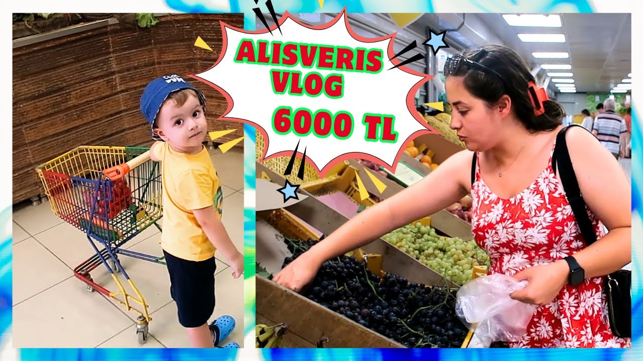 6000 TL'yi 15 Dakikada Harcamak💭 Alışveriş VLOG😄 Güncel Gürmar MarketFiyatları💲
