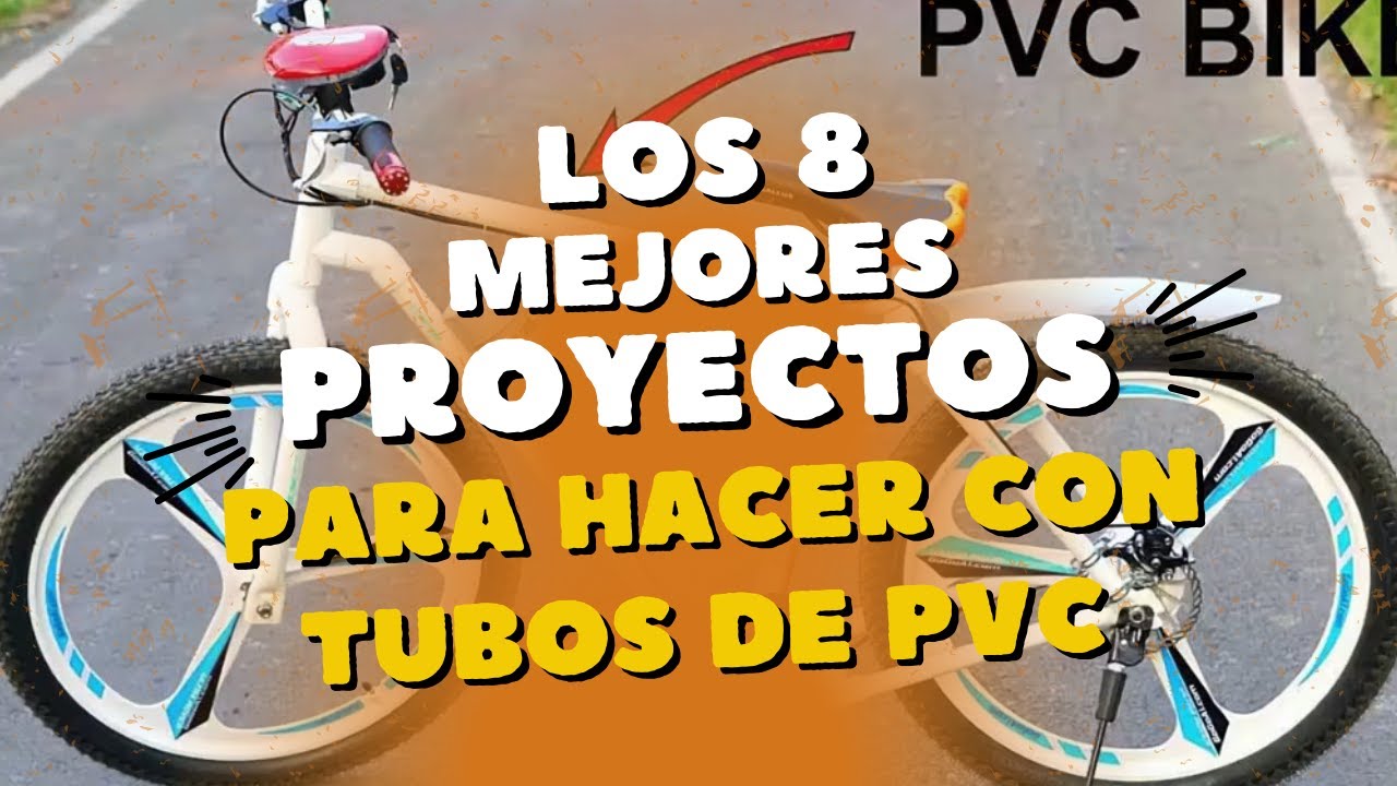8 Ideas Basicas para Hacer con TUBOS de PVC 🔨