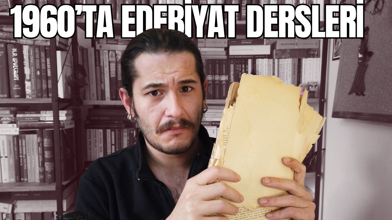 1960’larda Edebiyat Nasıl Öğretiliyordu? | Lise Edebiyat Ders Kitabını İnceledim