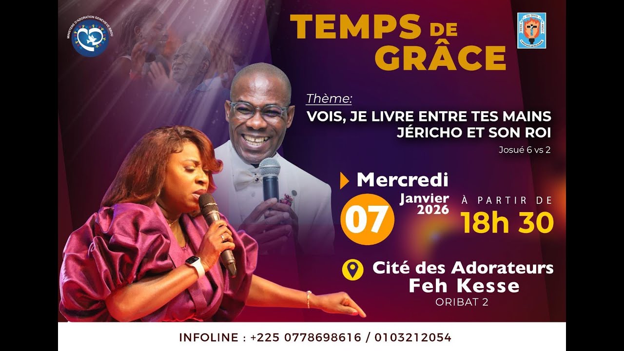 GENEVIEVE BROU - TEMPS DE GRACE DU MERCREDI 07-01-2026