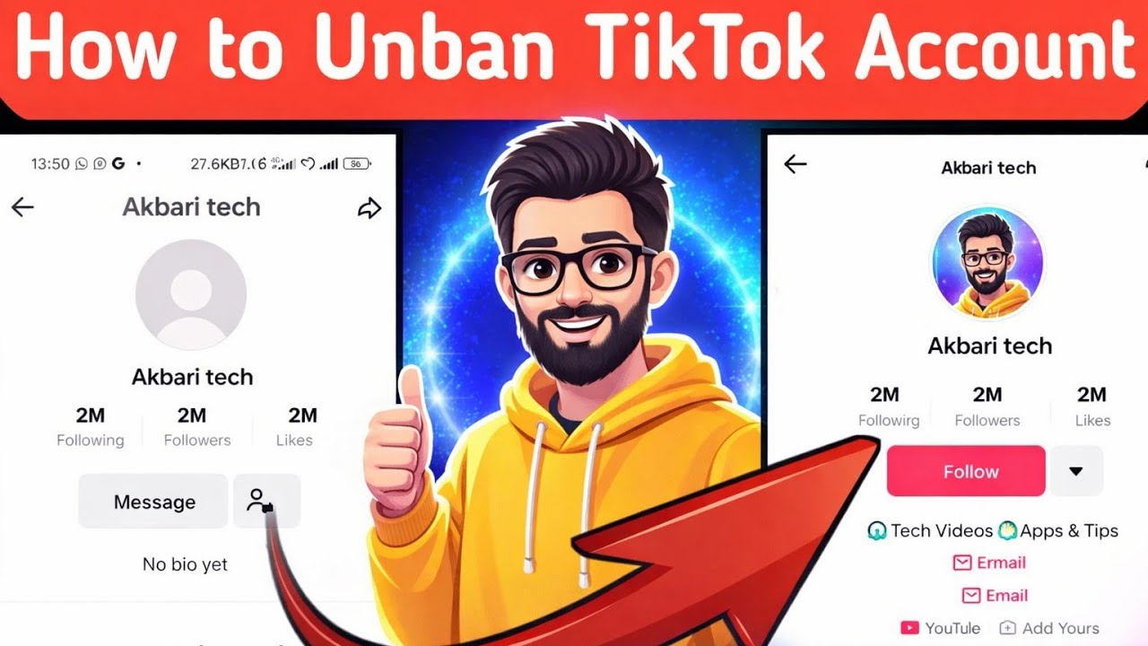 Your Account Was Banned : How to Unban Your TikTok Account (Step-by-Step Guide) Unban TikTok Account