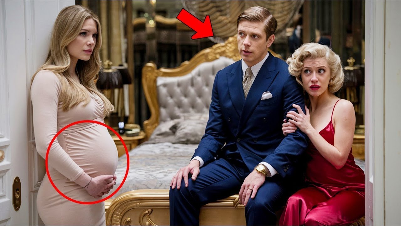 Pregnant Wife Walked In on the Millionaire and His Mistress. She Didn’t Say a Word....