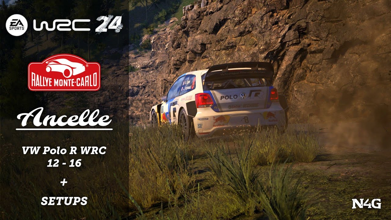 EA WRC 24 (WR) ● VW Polo R WRC 13' - Setups : Rally Monte-Carlo 🇮🇩