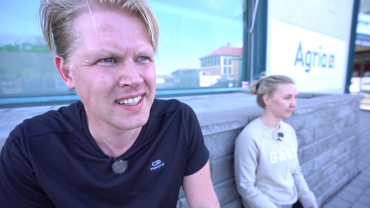 Holmgren provar på – fystestet i monté