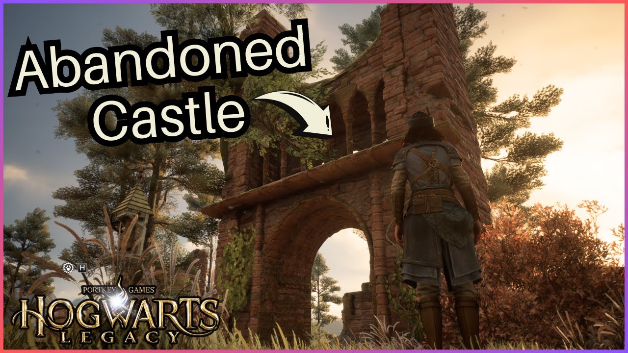 Abandoned Castle Vivarium BUILD in Hogwarts Legacy!