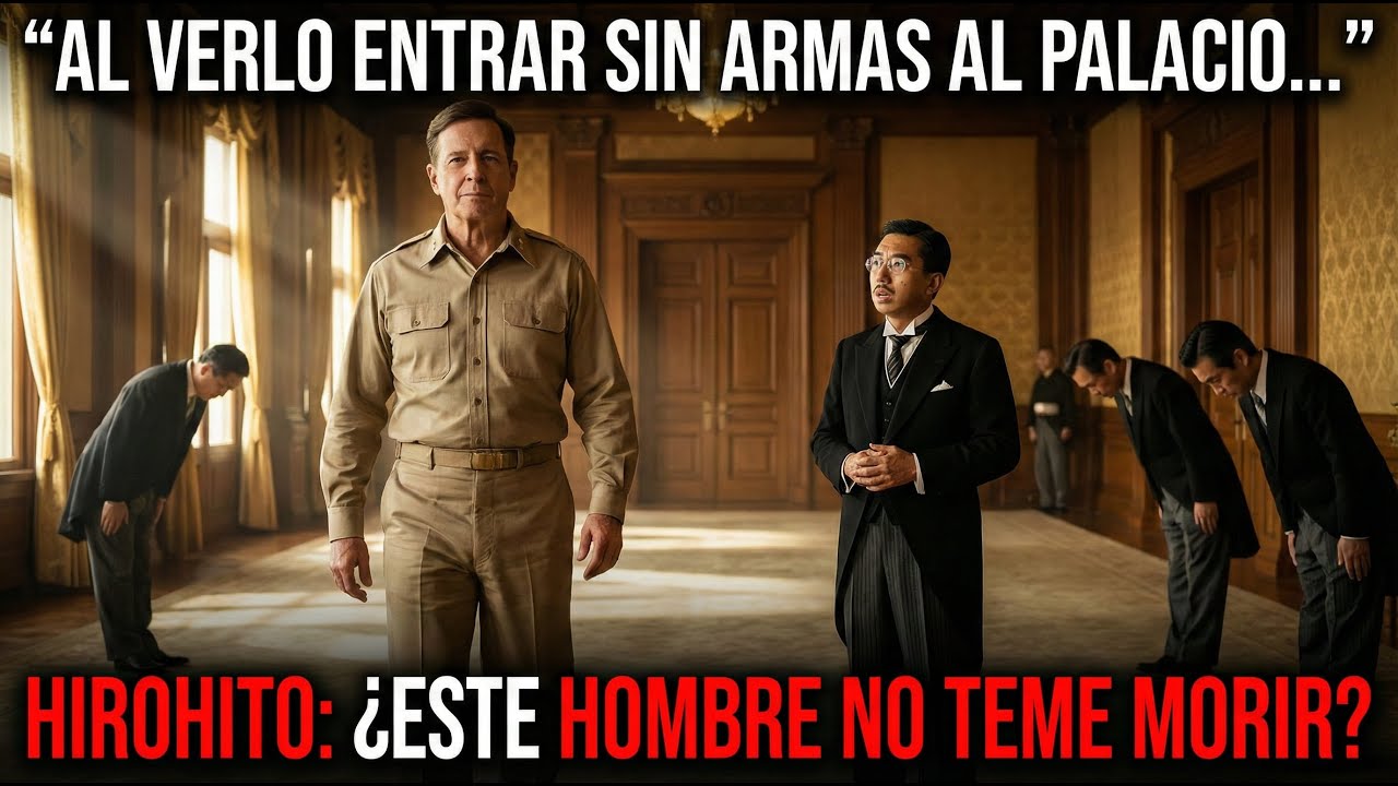 “¿Este hombre no teme morir?” — Hirohito al ver a MacArthur entrar al palacio sin armas