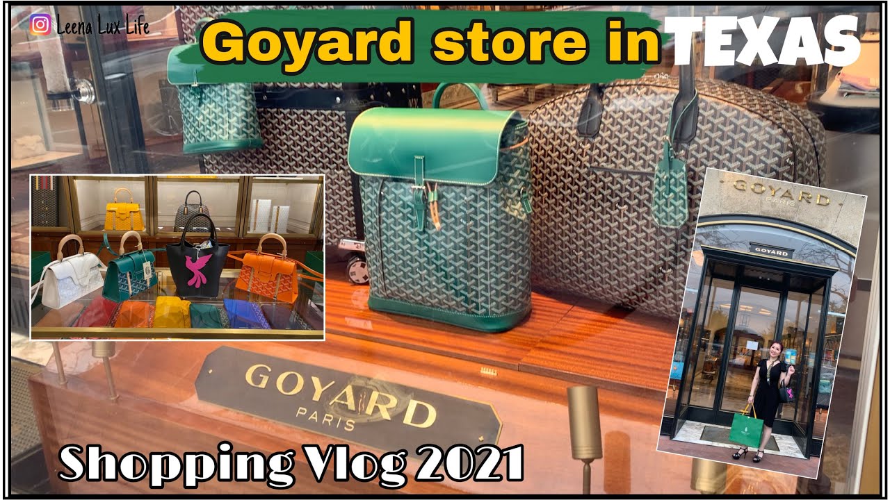 GOYARD SHOPPING VLOG 2021// HIGHLAND PARK VILLAGE// DALLAS, TEXAS
