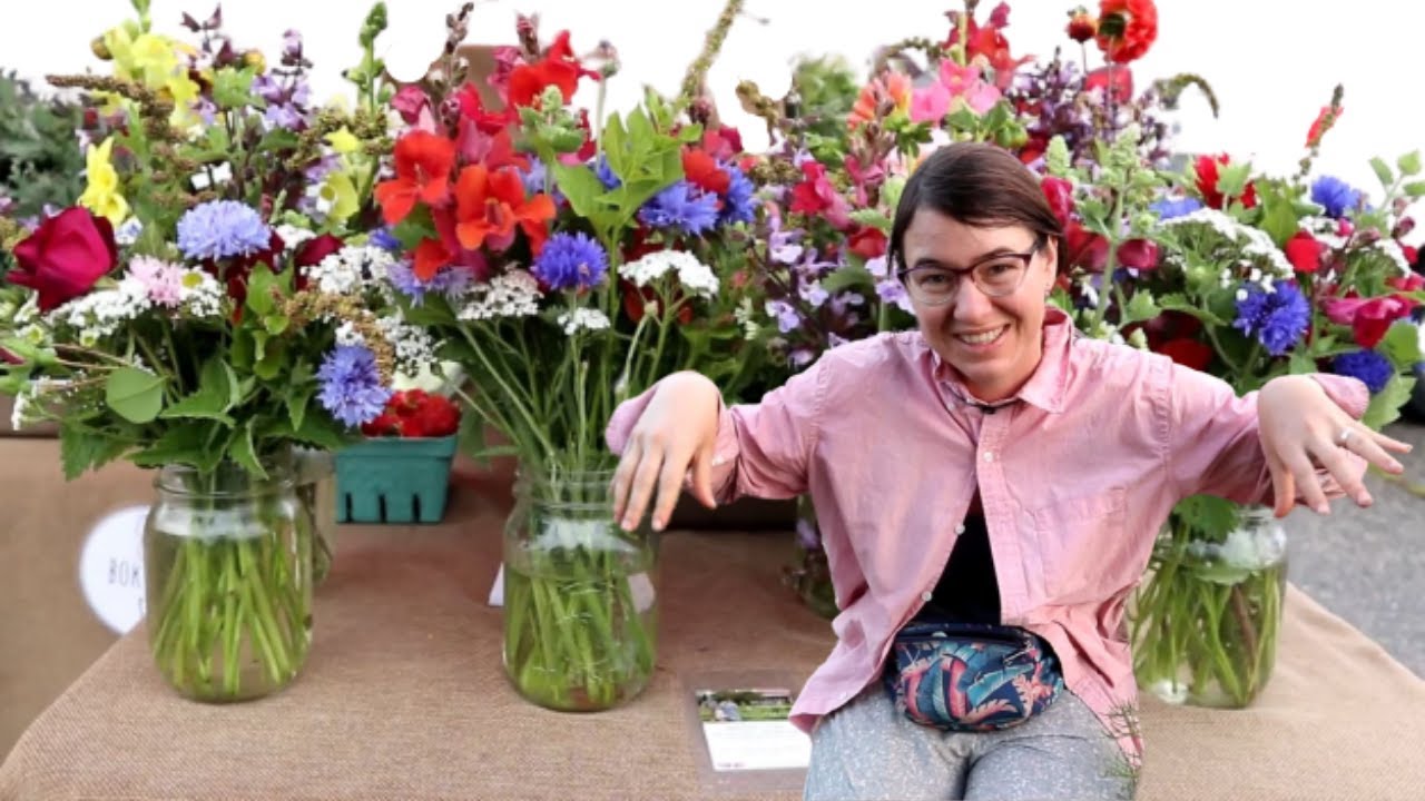 Making Flower Bouquets From Nothing | Early Season Cut Flower Farm