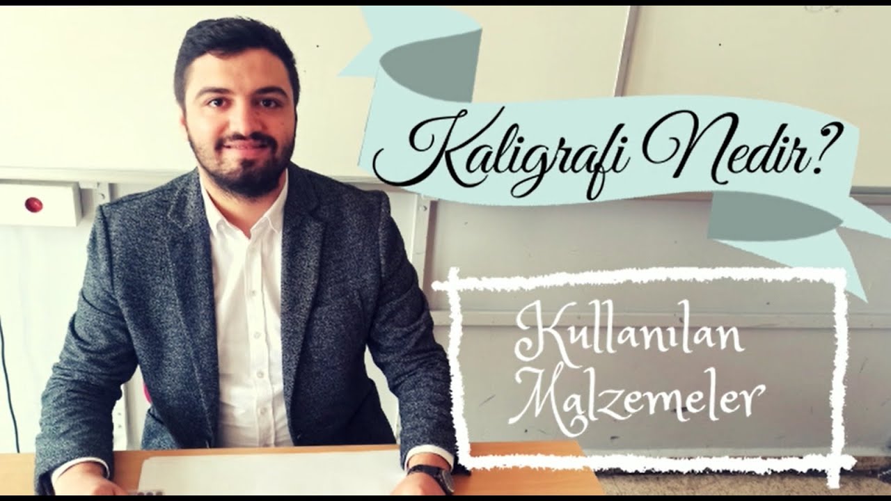 Kaligrafiye Yeni Başlayanlar İçin Temel Bilgiler (Ders Öncesi Hazırlık)