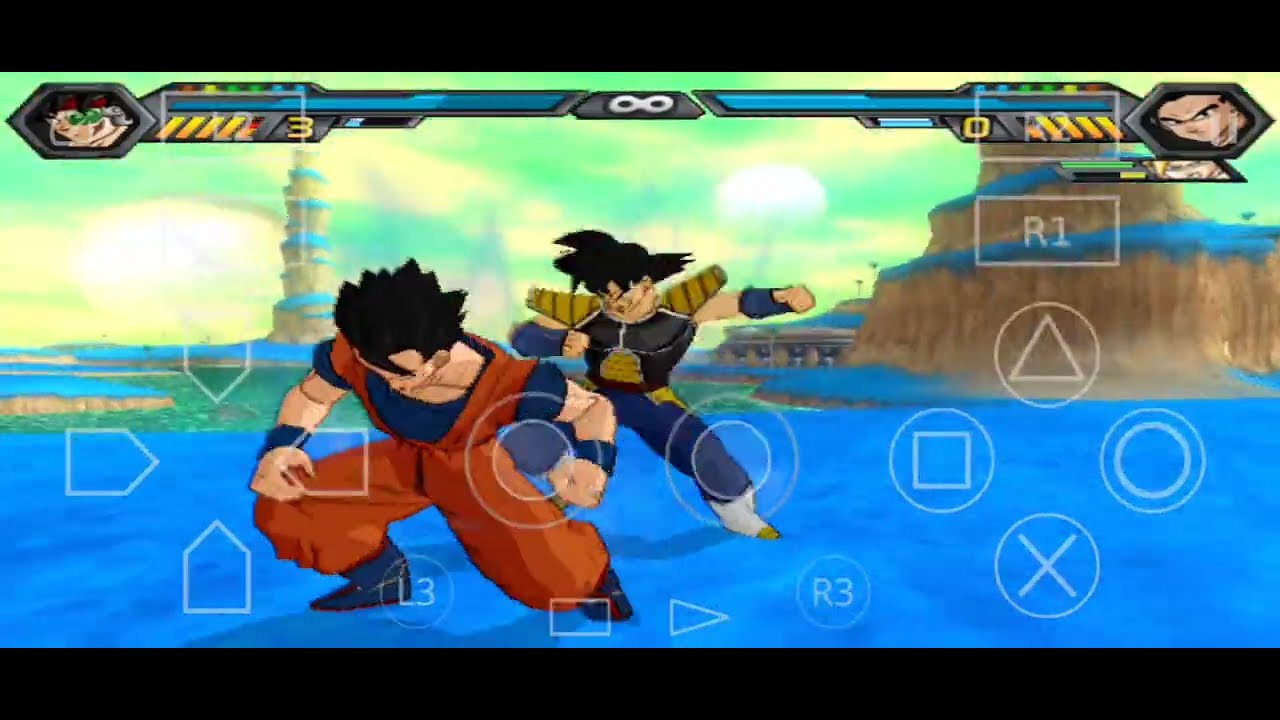 Aethersx2 -  Bardock vs Goten, Gohan Y Goku | DBZ BT4