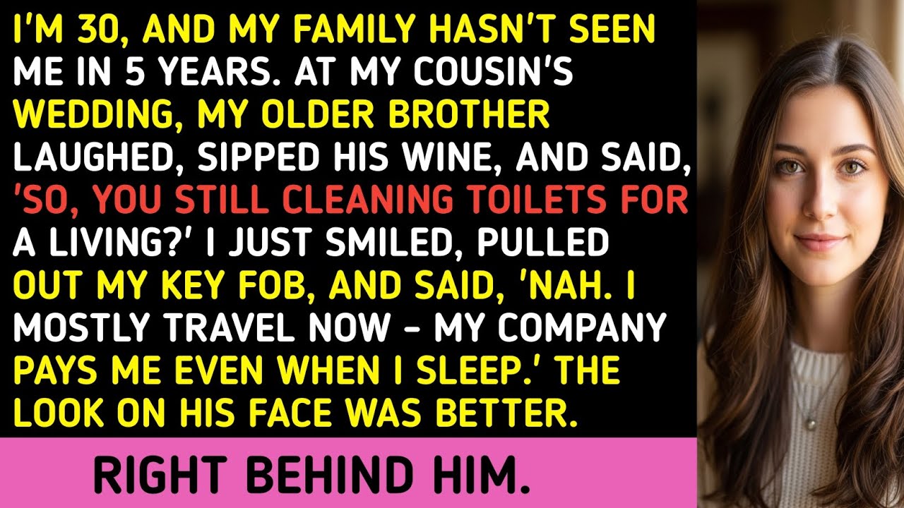 I'm 30, And My Family Hasn't Seen Me In 5 Years. At My Cousin's Wedding, My Older Brother Laughed, 