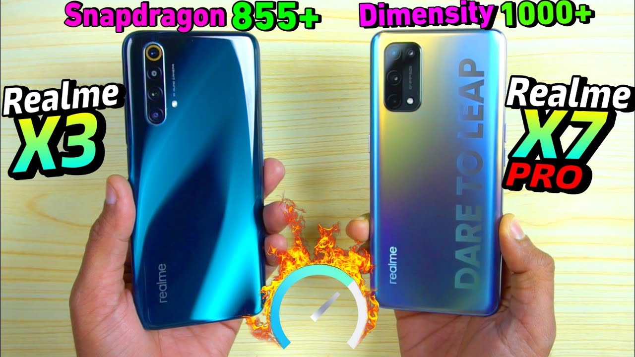 Realme X7 Pro vs Realme X3 : Speed Test