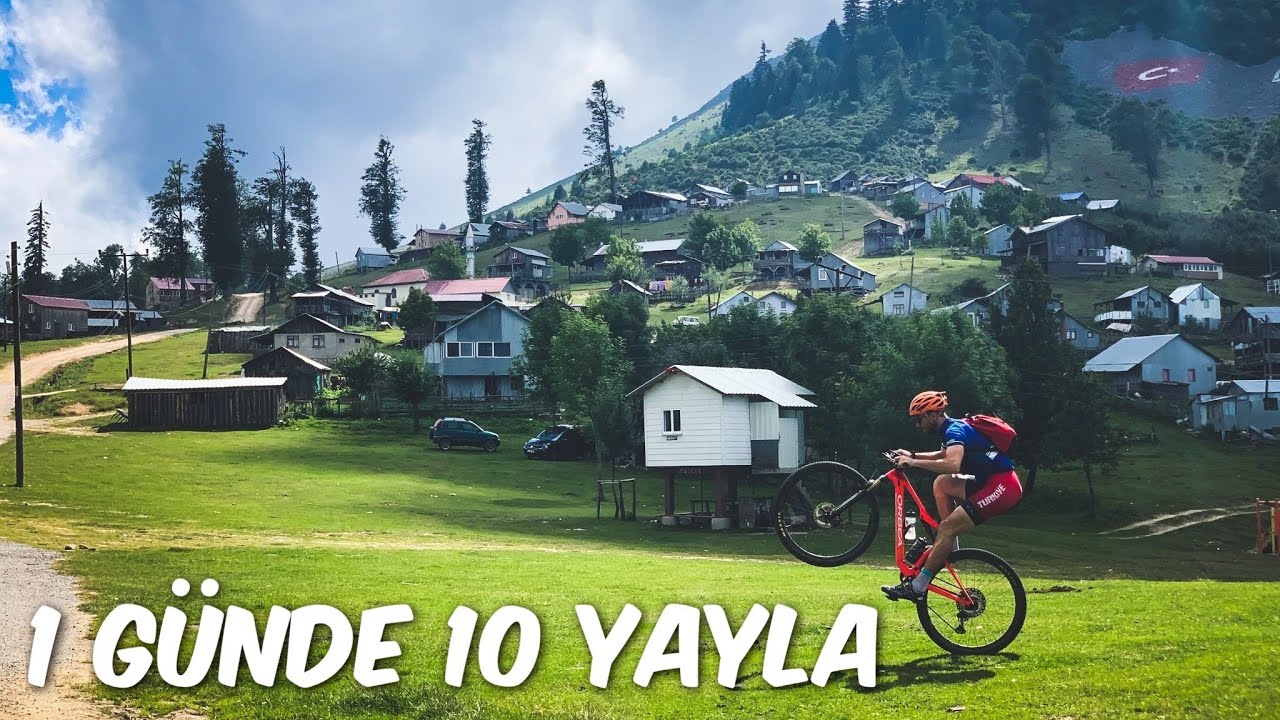 1 Günde 10 Yayla Bisiklet Turu ( MTB ile Sakarya-Düzce ve Bolu Yaylaları )