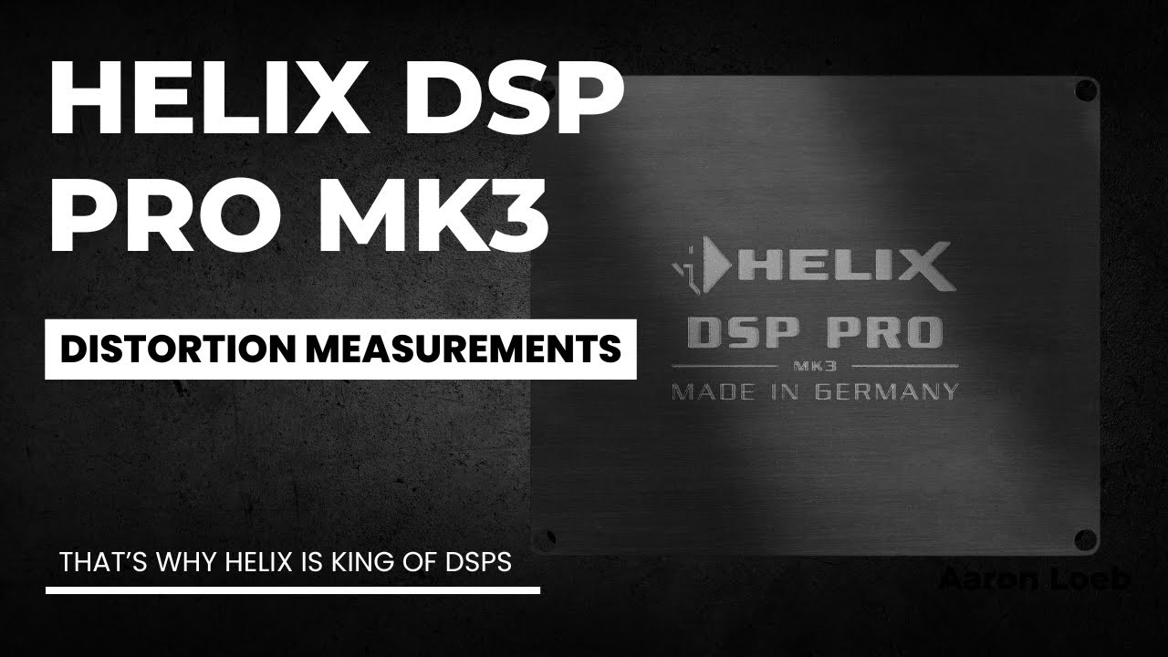 Измерения искажений Helix DSP PRO MK3
