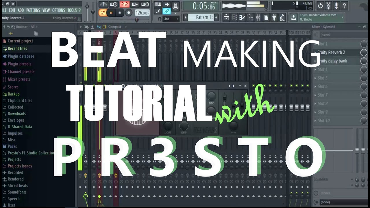 How to make AFRO beat from scratch in FL STUDIO