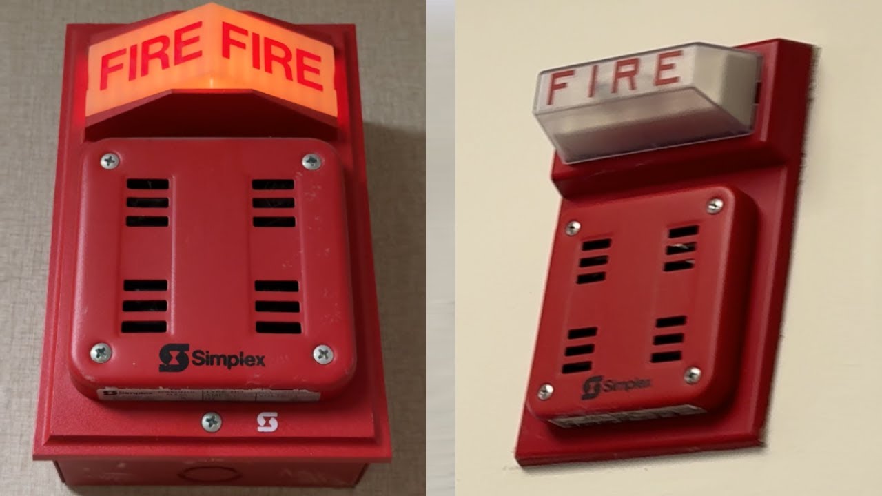 Rare Simplex Fire Alarm Testing