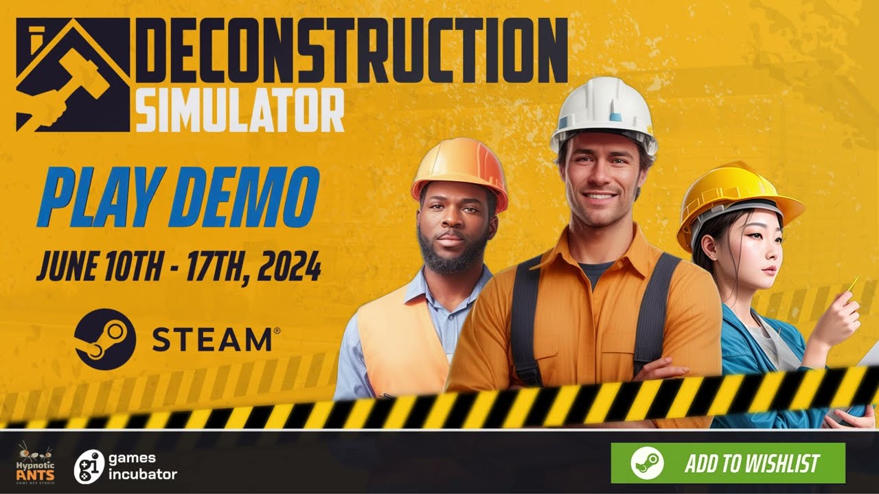 Deconstruction Simulator - Demo Announcement Trailer
