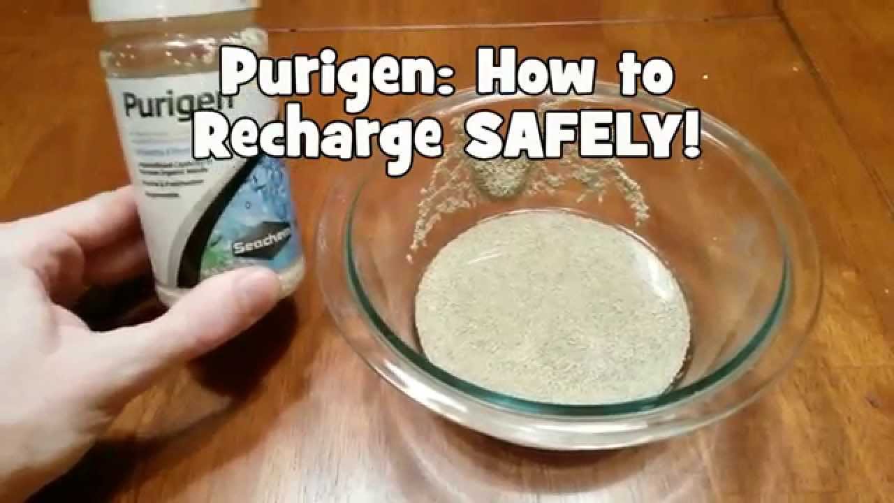 Purigen: как безопасно заряжать!