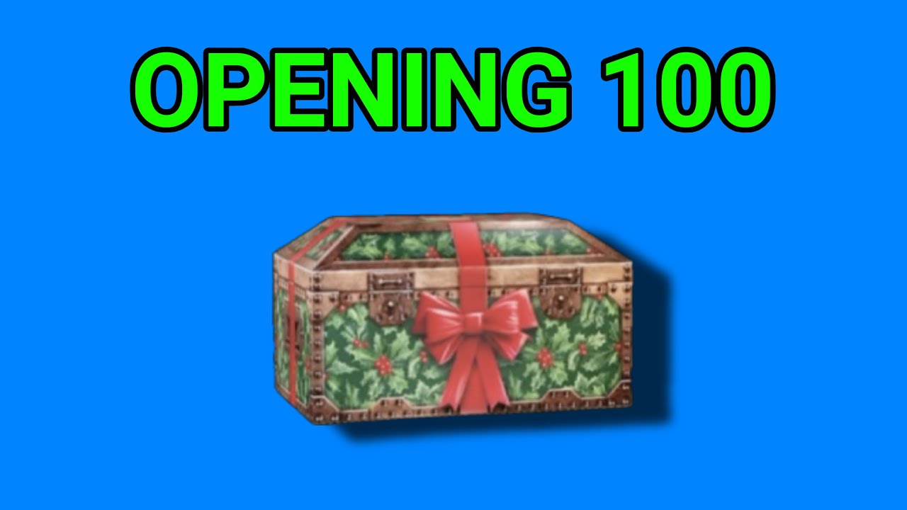 100 crate opening in world of tanks console. No commentary.
