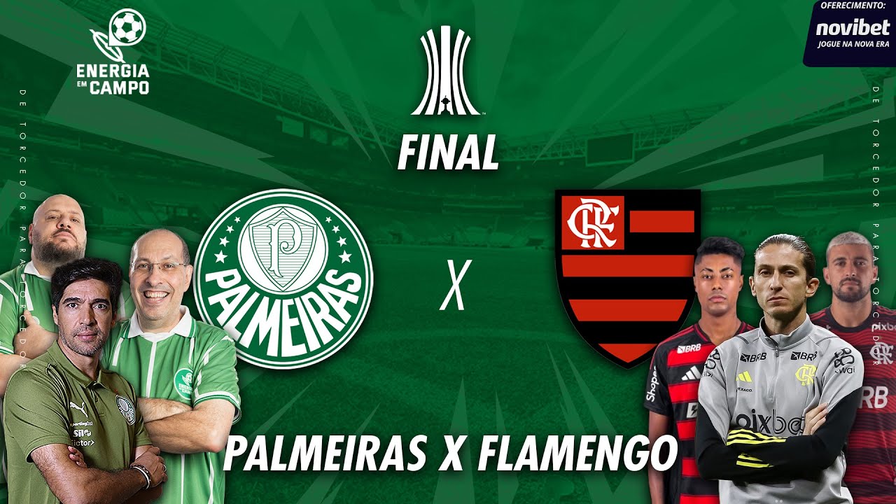PALMEIRAS x FLAMENGO - 29/11/2025 - FINAL DA LIBERTADORES 2025 - AO VIVO
