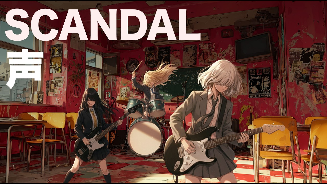 【声 | SCANDAL】ガールズバンドがアレンジカバー【AIカバー】