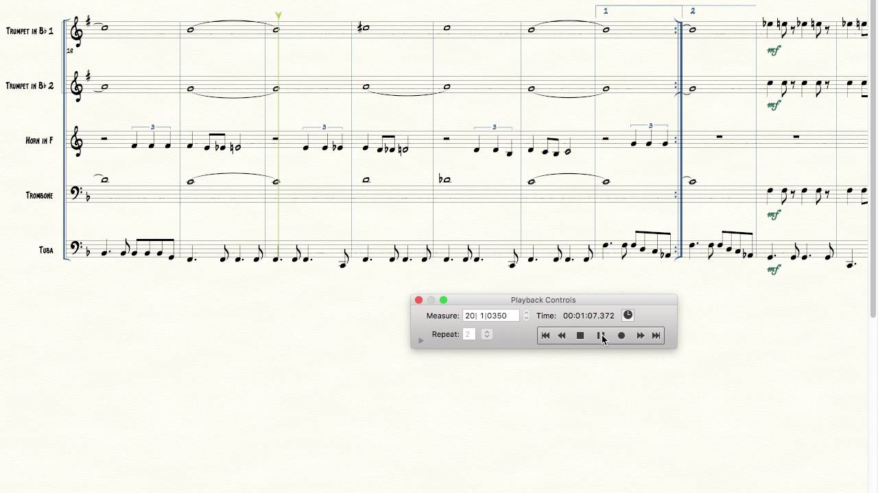 Can't Take My Eyes Off of You - Brass Quintet