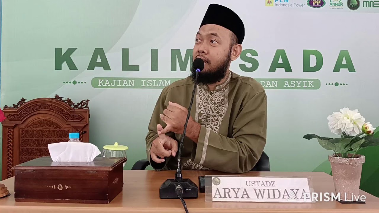 KALIMASADA - USTADZ ARYA WIDAYA  (KITAB RIYADHUS  SHALIHIN)