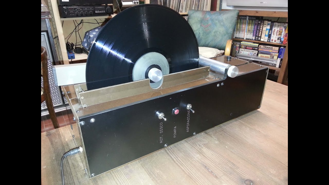 Macchina Lavadischi semi-automatica (45/33/78 giri)